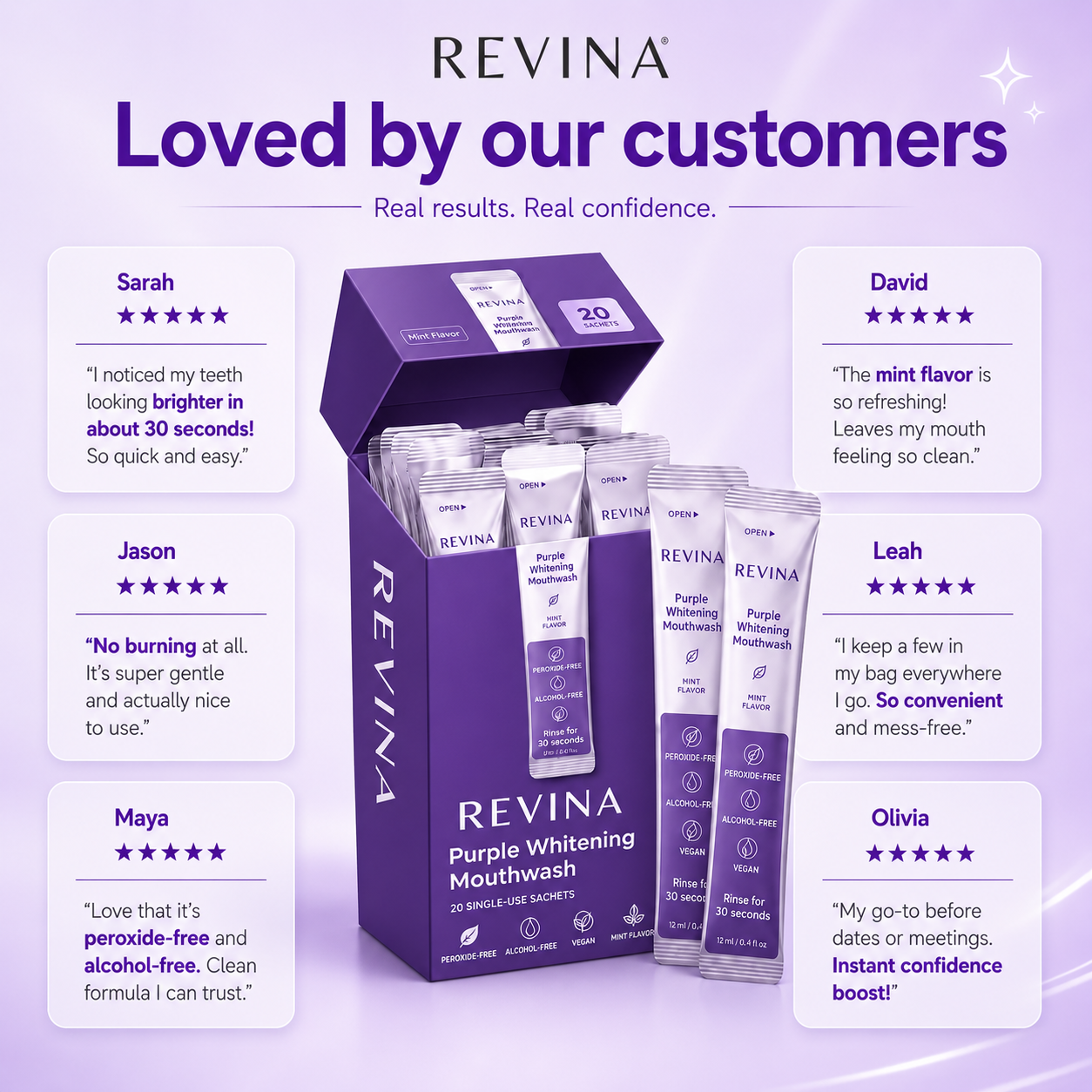 Purple Whitening Mouthwash