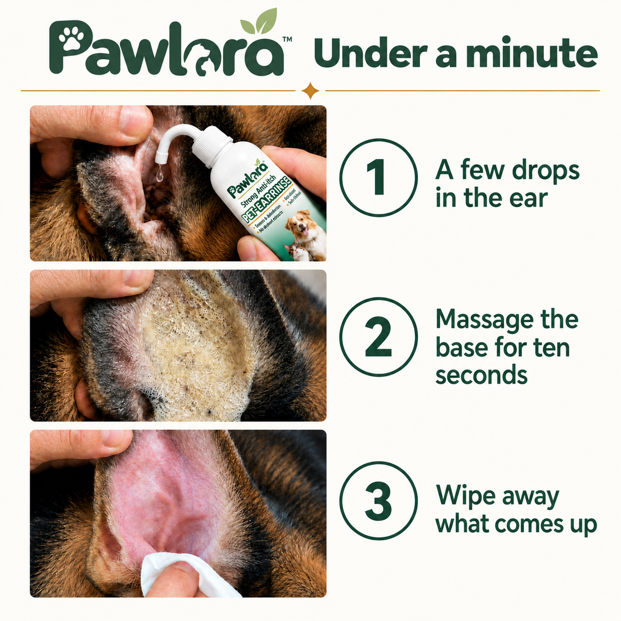 Ear Cleaner for Dogs & Cats